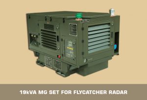 19kVA MG SET FOR FLYCATCHER RADAR